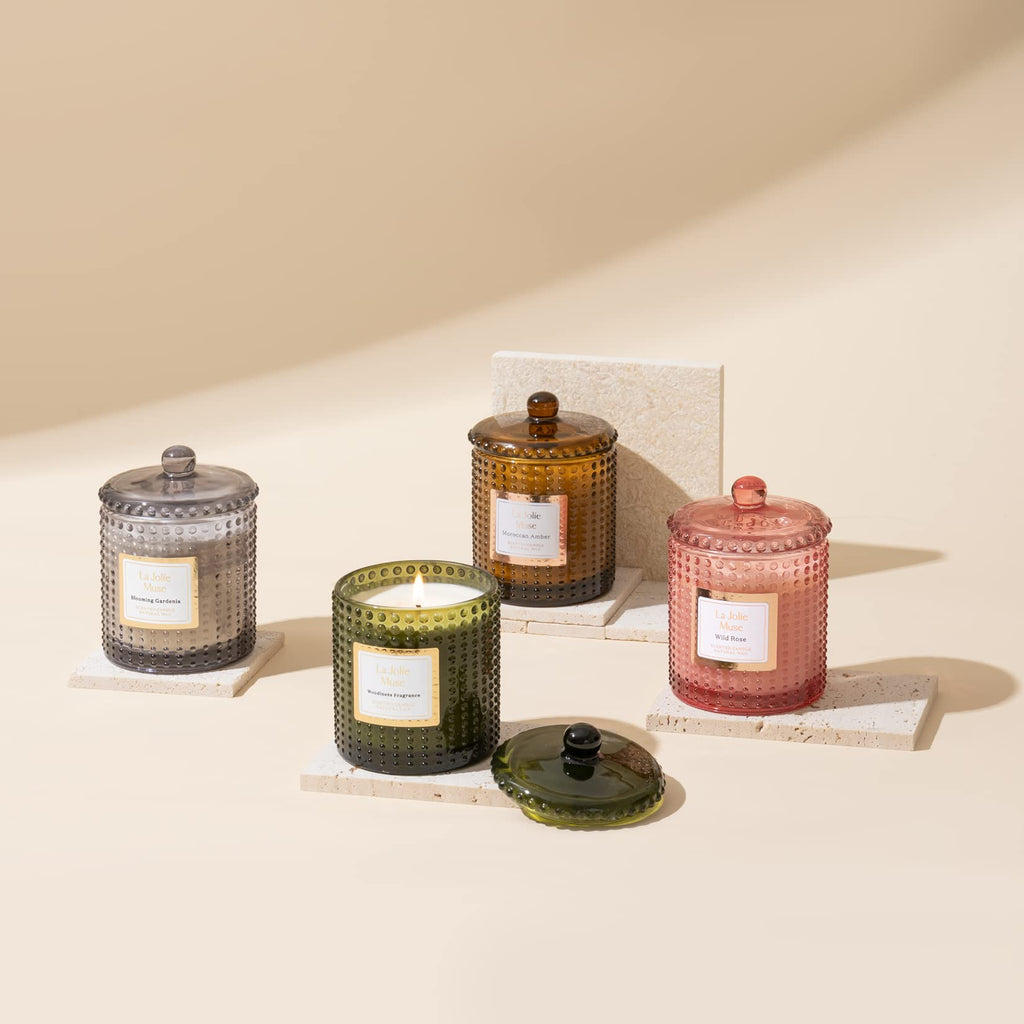 Amber Bergamot & Clove Fall Scented Candle – 10 oz