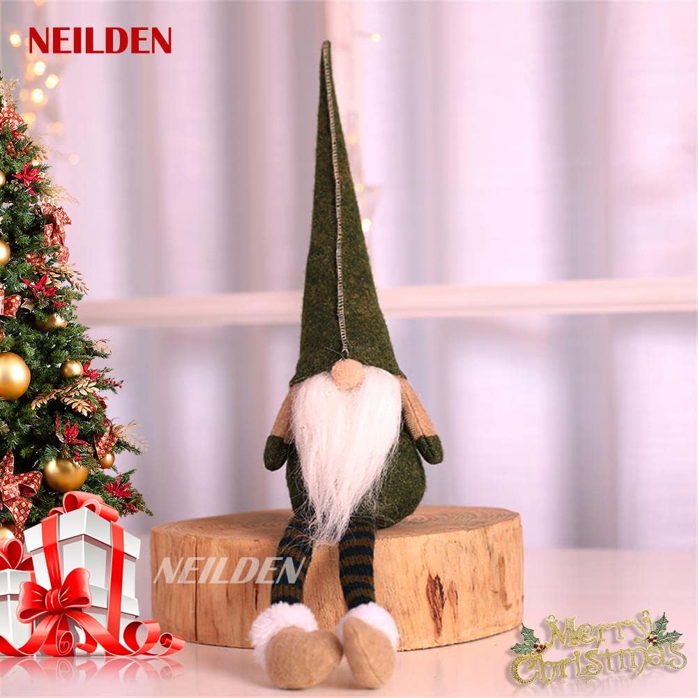 3PCS Long Legs Rudolph Christmas Dolls – Holiday Decor Set