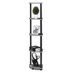 Furinno Turn-N-Tube 5 Tier Corner Display for Any Room