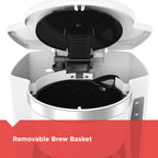 DECKER 12-Cup Digital Coffee Maker for Perfect Brews