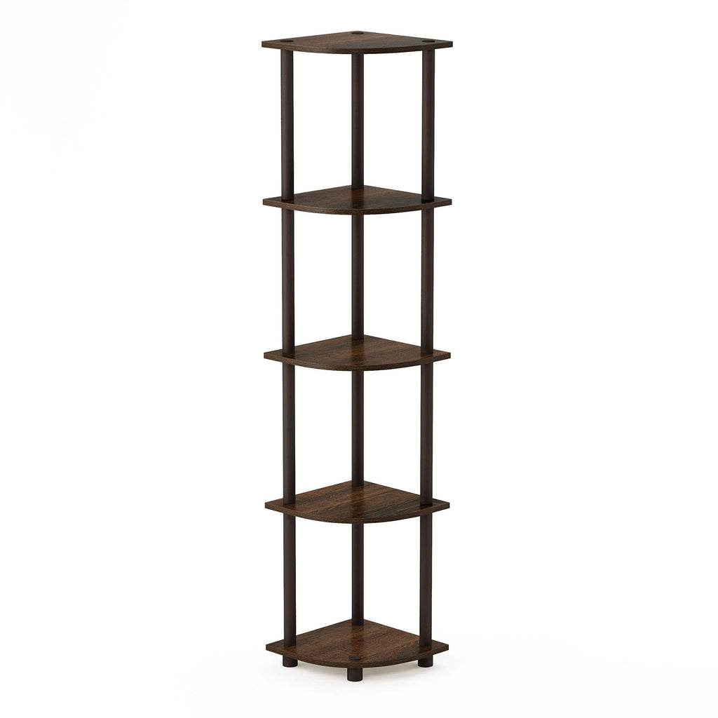 Furinno Turn-N-Tube 5 Tier Corner Display for Any Room