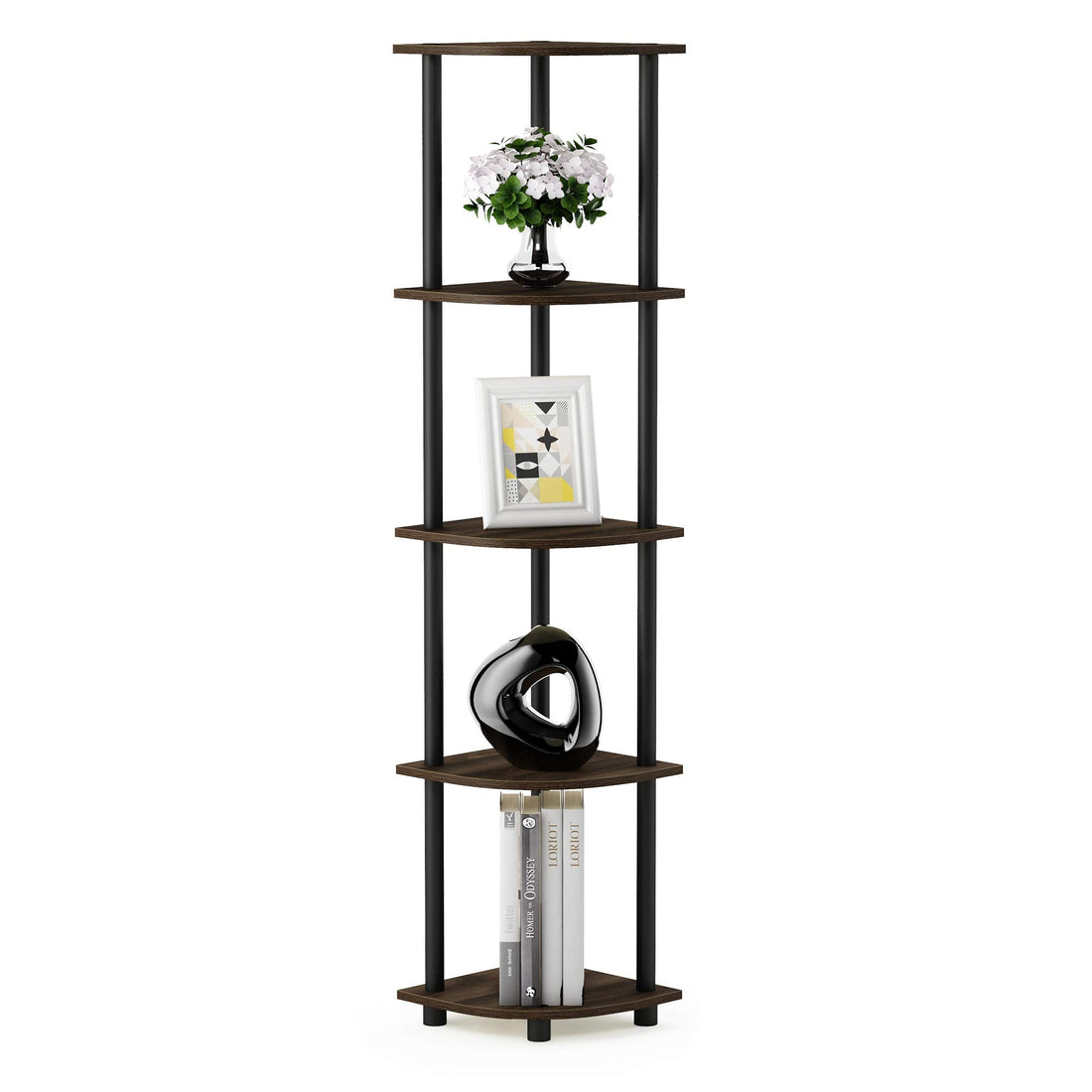 Furinno Turn-N-Tube 5 Tier Corner Display