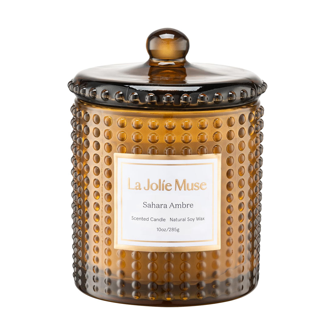 LA JOLIE MUSE Fall Candle | Sahara Amber Candles – Bergamot