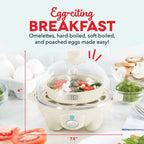 Dash Rapid Egg Cooker – 7-Egg Capacity, Electric