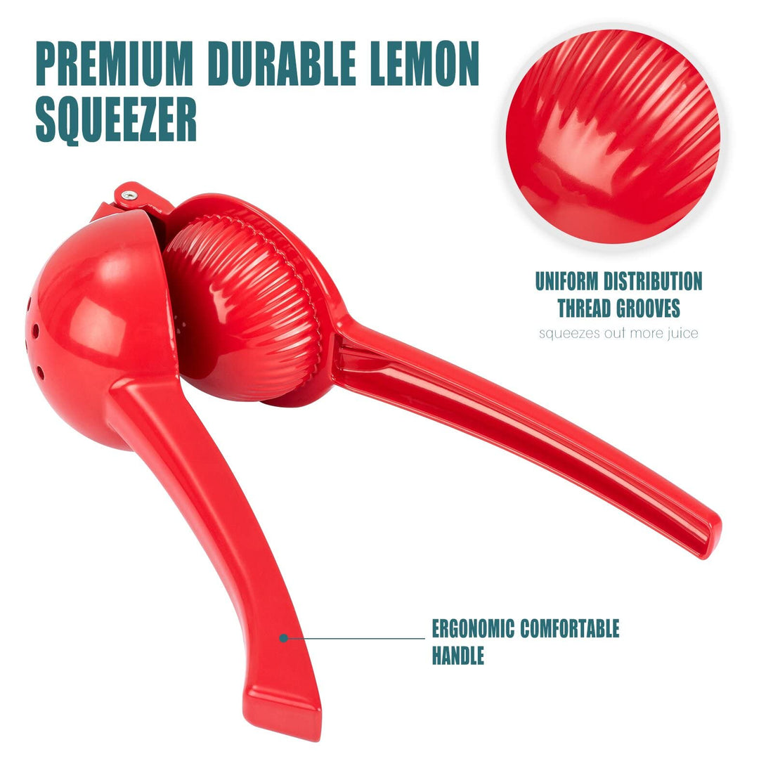 Manual Juicer Citrus Lemon Squeezer, Fruit Juicer Lime Press Metal