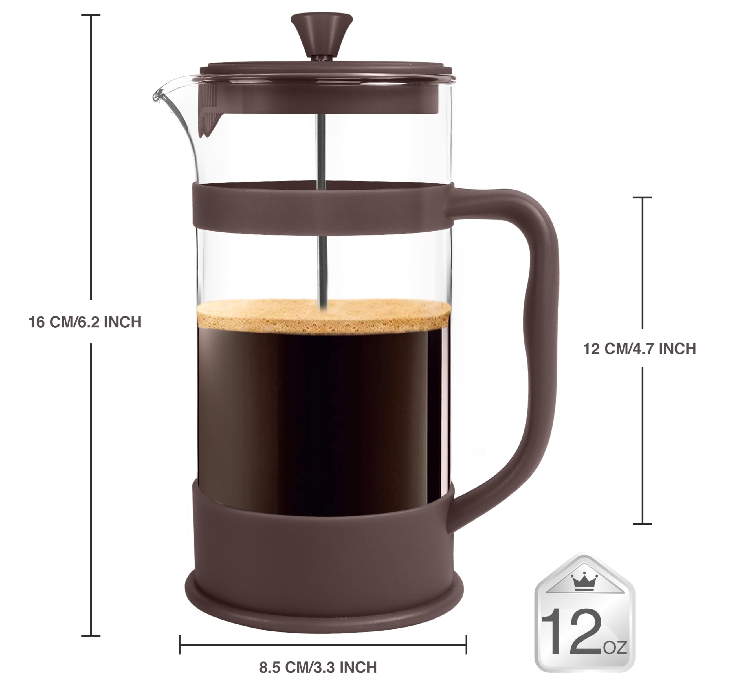 Utopia Kitchen 34 Ounce 1 Liter French Press Coffee Maker