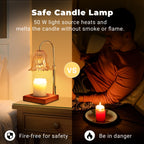 GODONLIF Candle Warmer Lamp - Dimmable & Timer