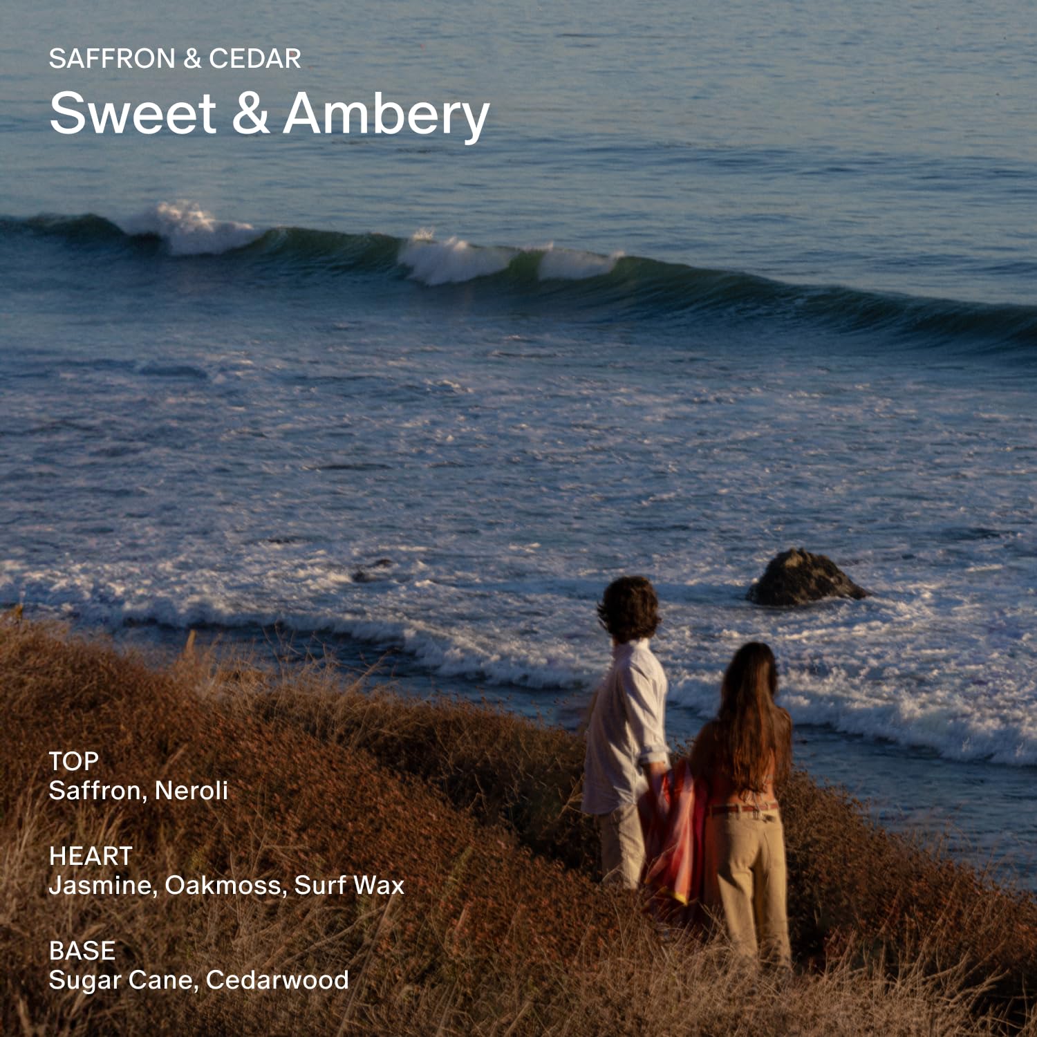 SALT & STONE Scented Candle for Women & Men