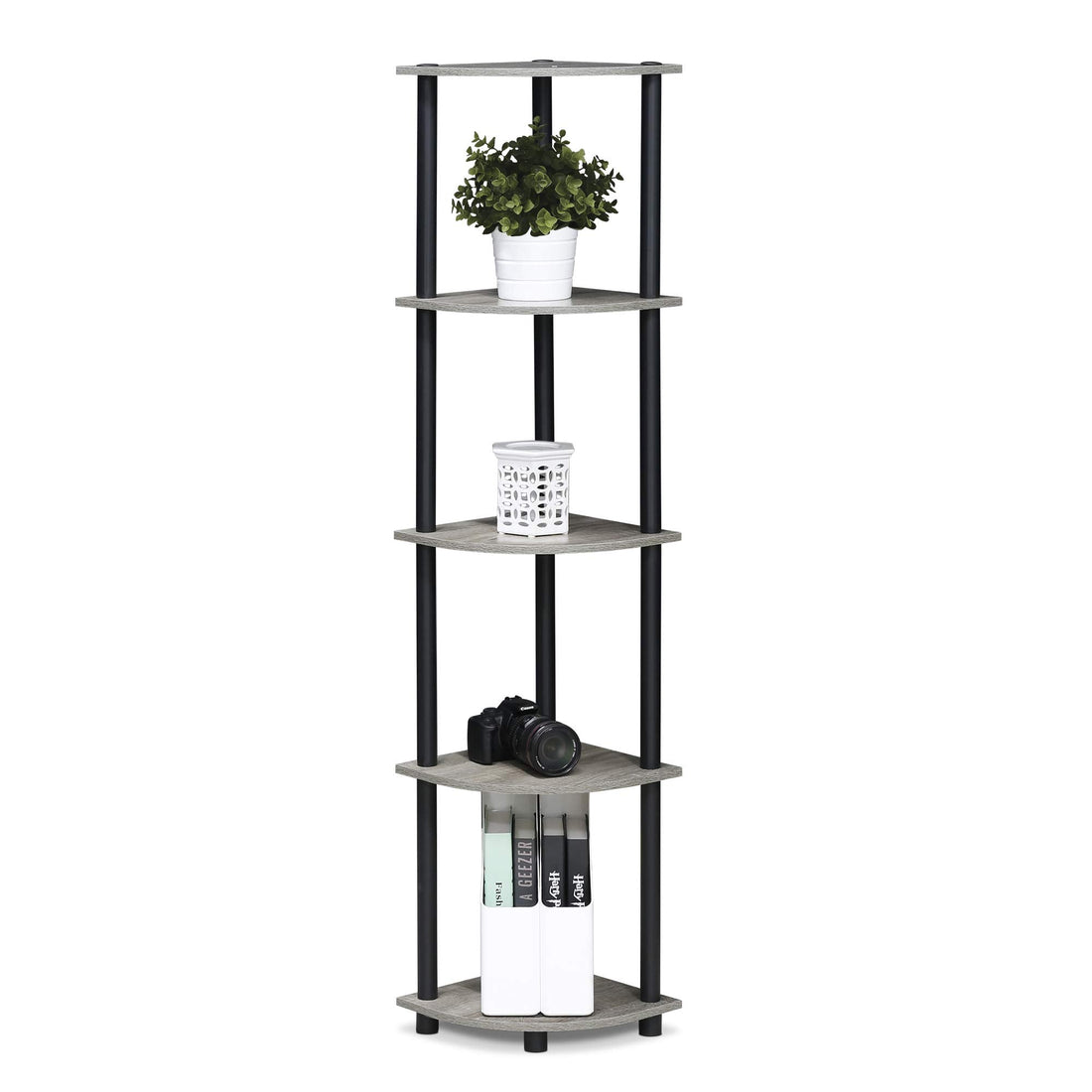 Furinno Turn-N-Tube 5 Tier Corner Display