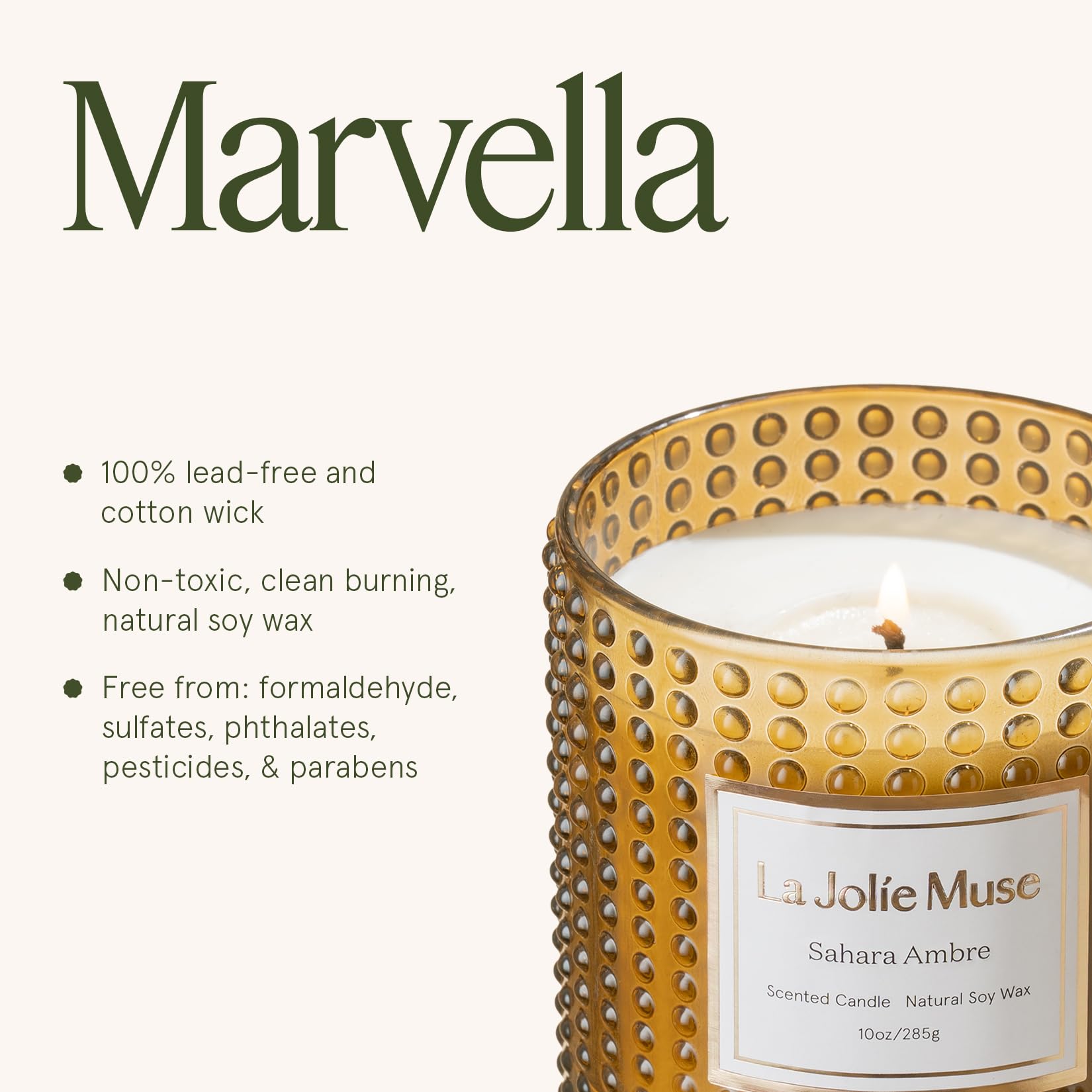 Amber Bergamot & Clove Fall Scented Candle – 10 oz