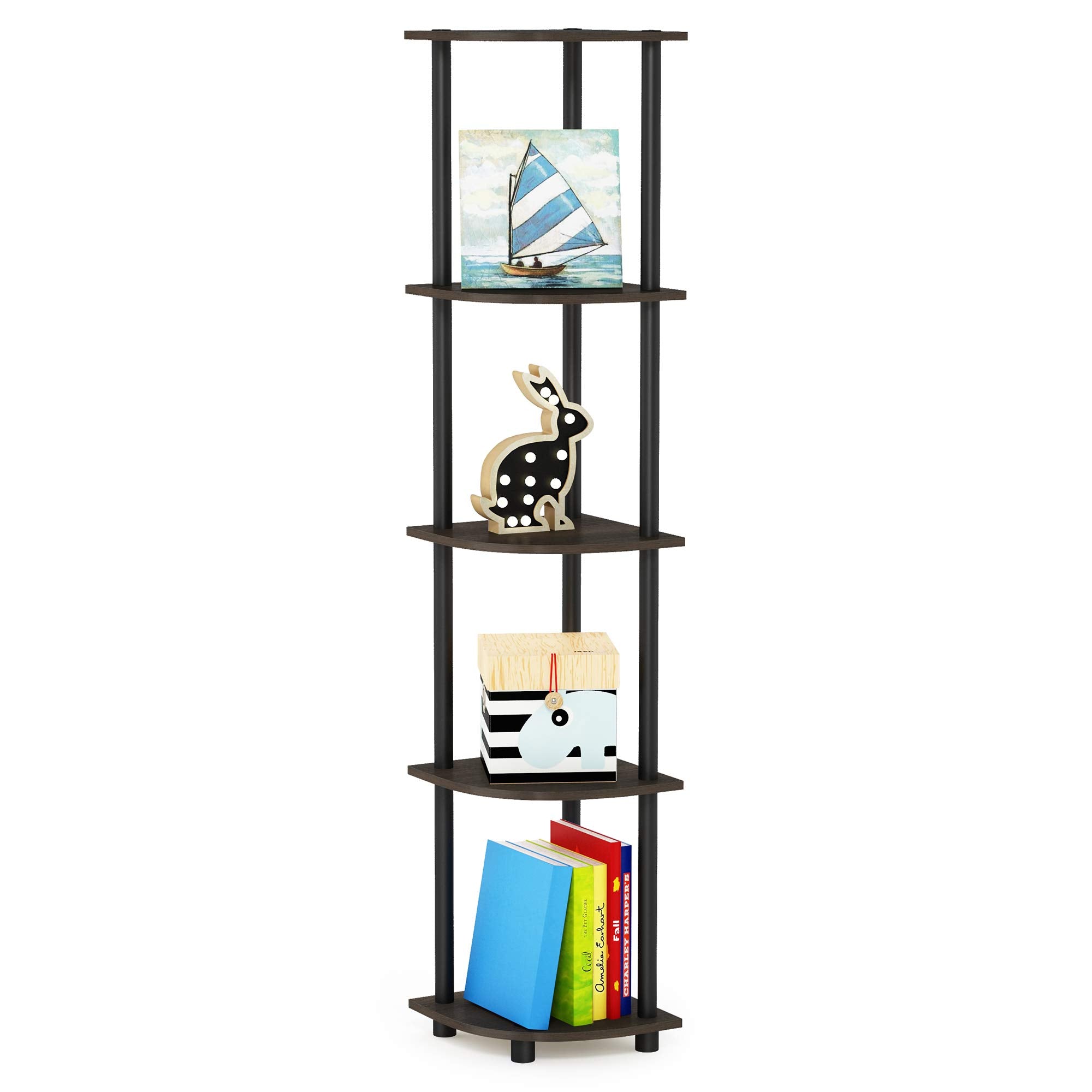 Furinno Turn-N-Tube 5 Tier Corner Display