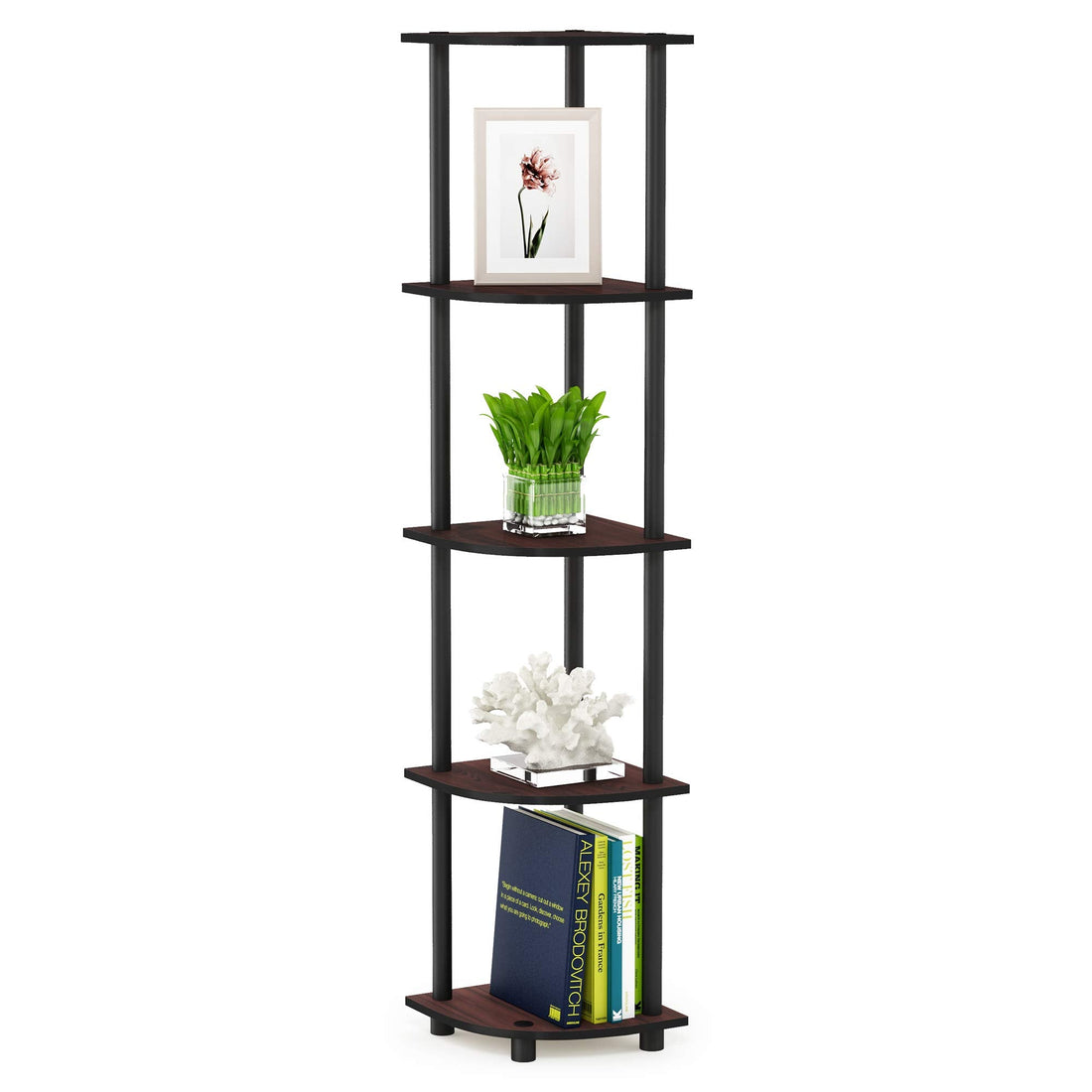 Furinno Turn-N-Tube 5 Tier Corner Display