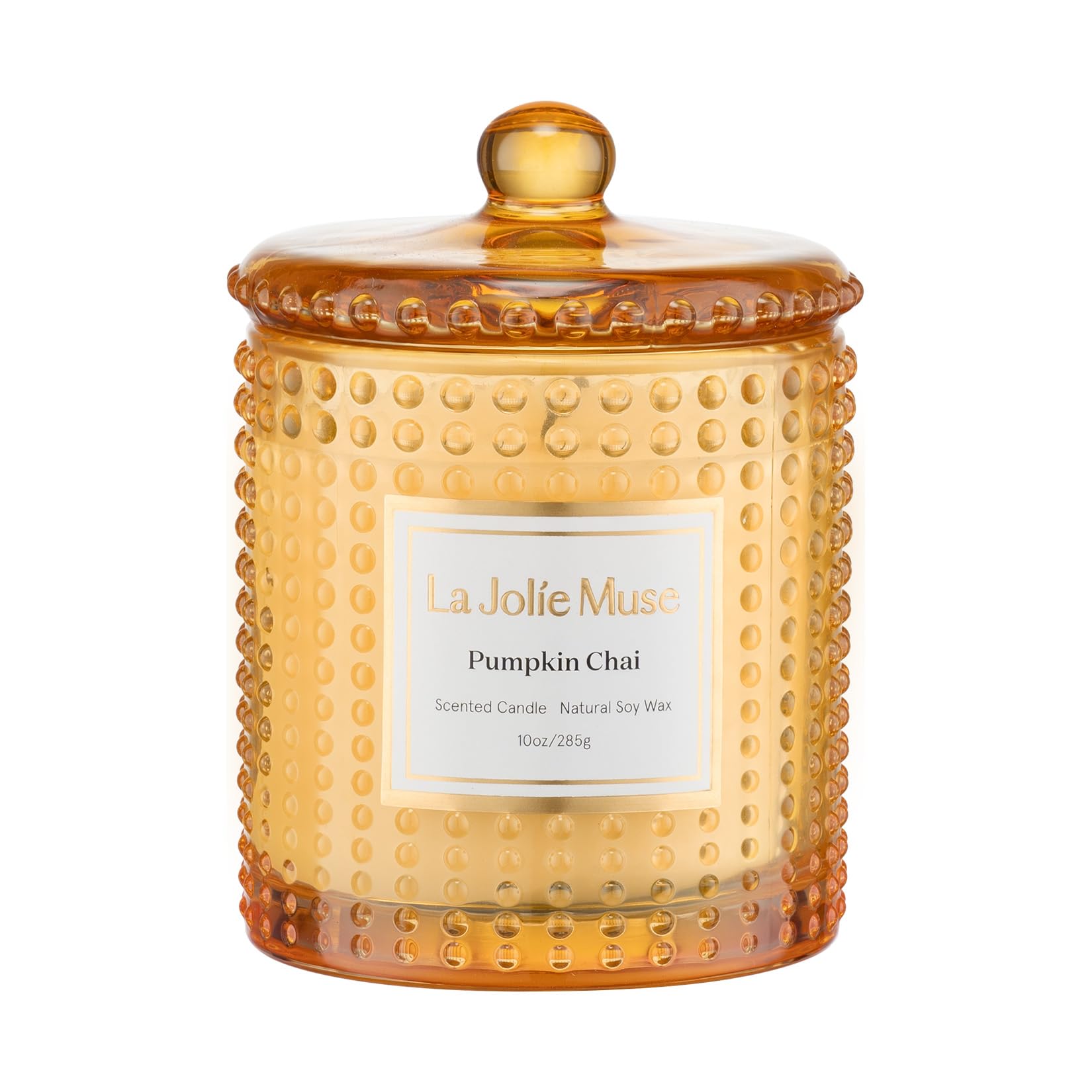 LA JOLIE MUSE Fall Candle | Sahara Amber Candles – Bergamot