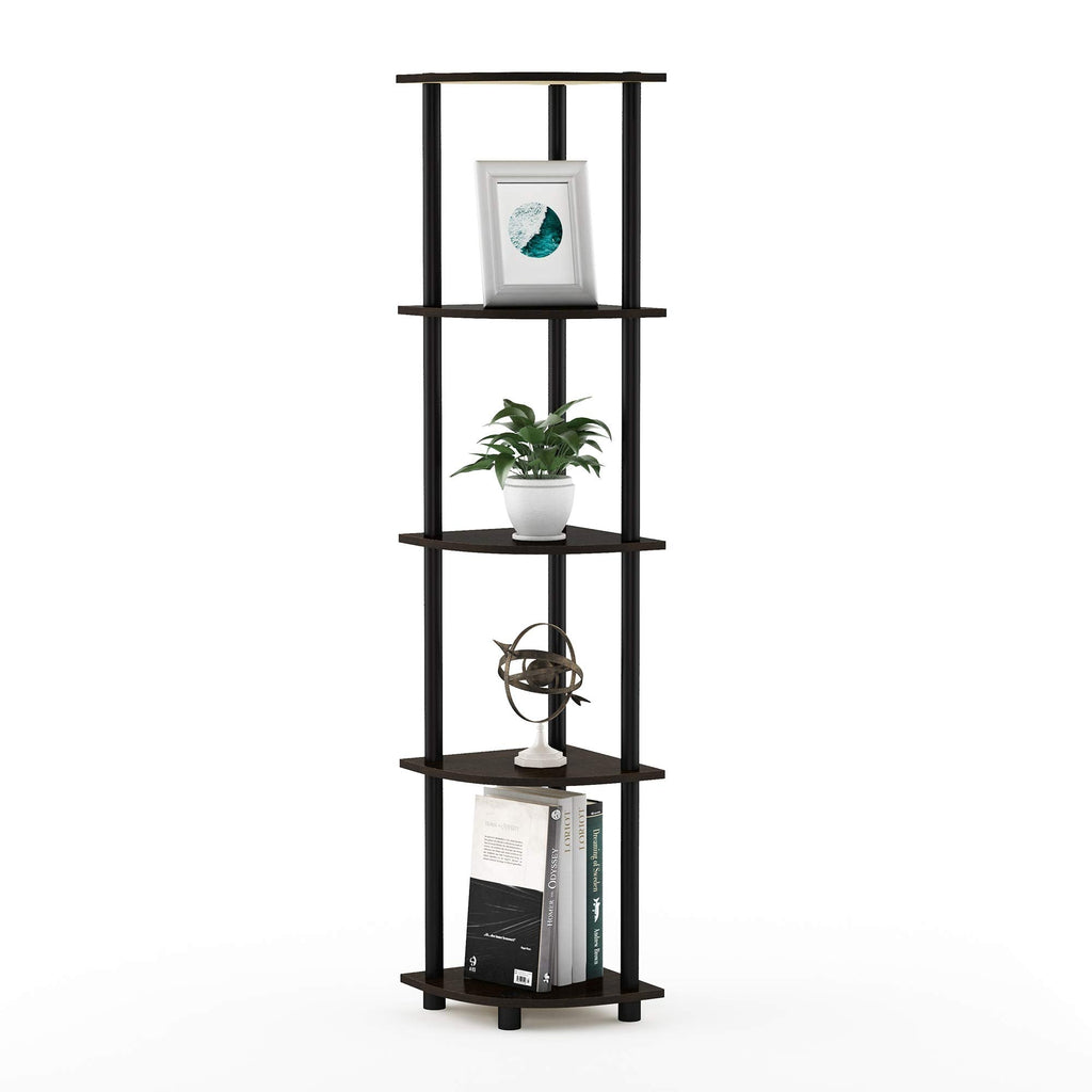 Furinno Turn-N-Tube 5 Tier Corner Display for Any Room