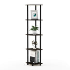 Furinno Turn-N-Tube 5 Tier Corner Display for Any Room
