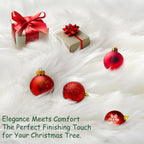 Shaggy Furry Christmas Gnome Plush Decoration