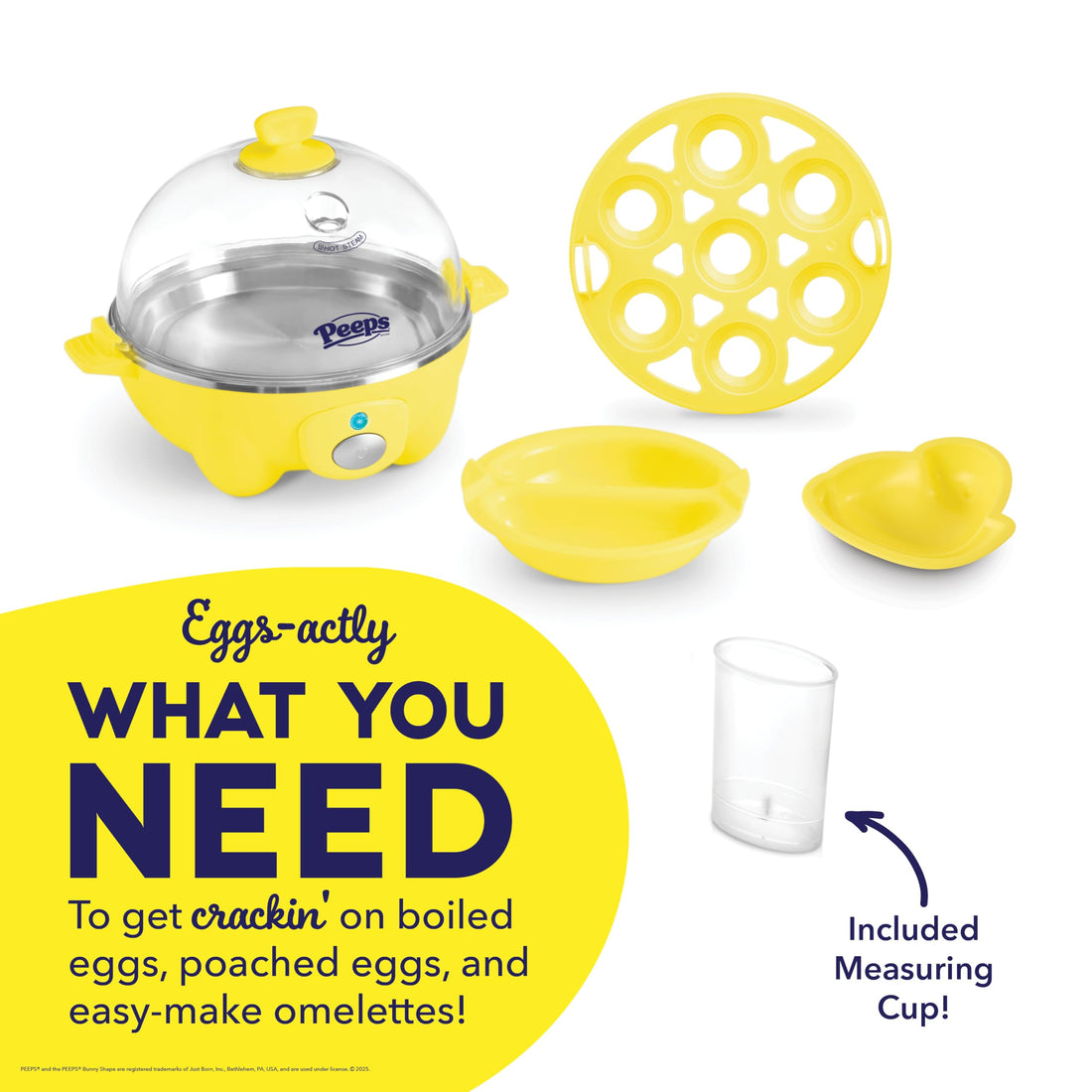 DASH Rapid Egg Cooker: 7 Egg Capacity Electric Egg Cooker for Hard Boiled Eggs