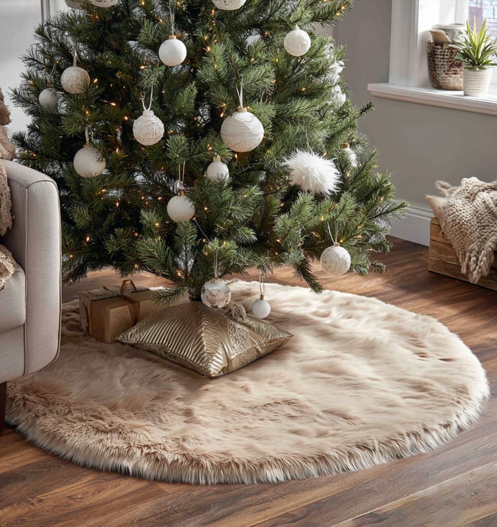 Shaggy Furry Christmas Gnome Plush Decoration