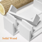 Floating Wood Wall Shelves for Bathroom, Kitchen & Decor