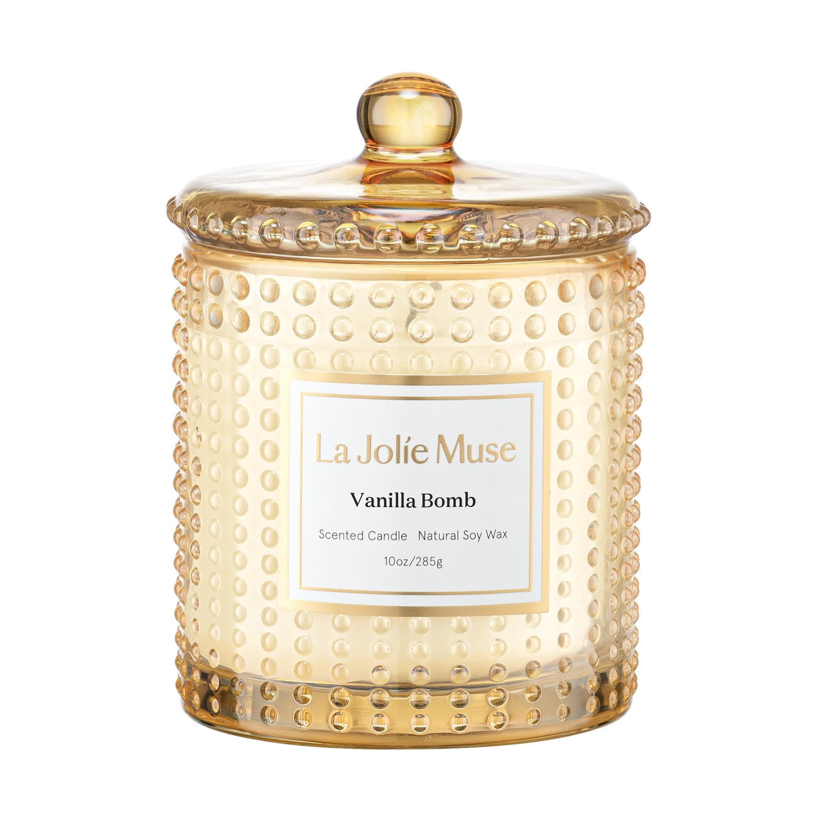 LA JOLIE MUSE Fall Candle | Sahara Amber Candles – Bergamot