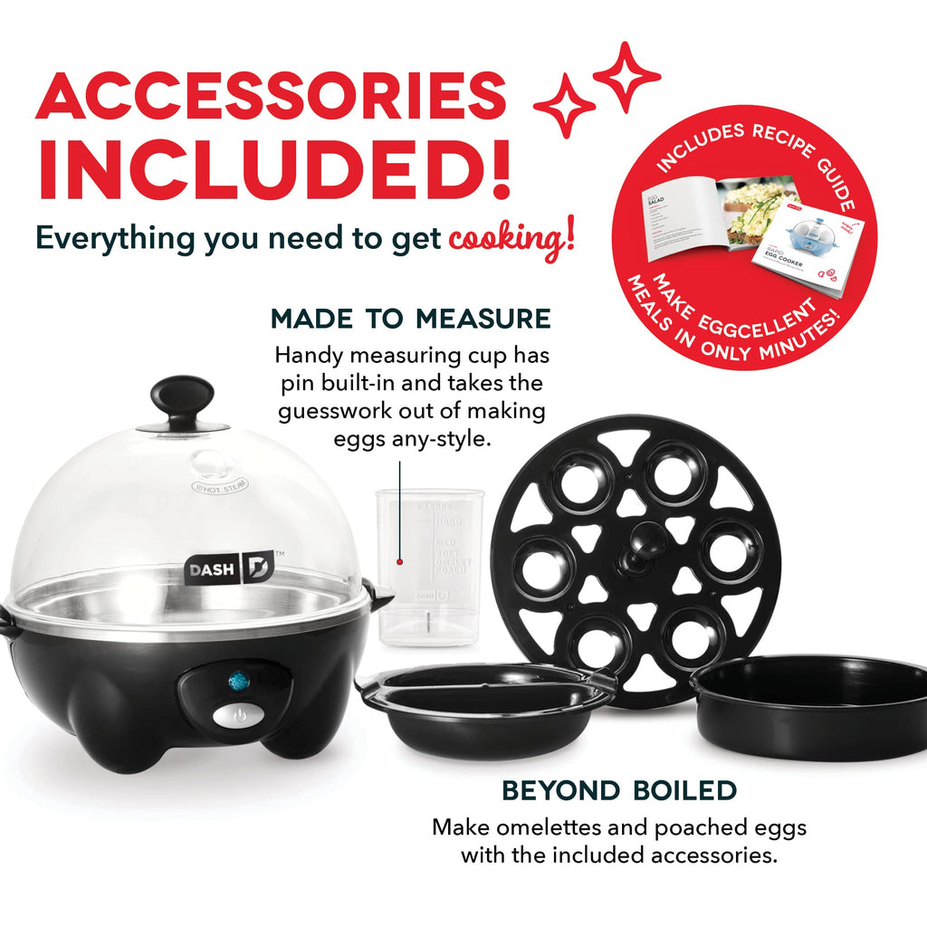 Dash Rapid Egg Cooker – 7-Egg Capacity, Electric
