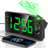 GOLOZA Projection Alarm Clock, Digital Clock with 180° Rotatable Projector