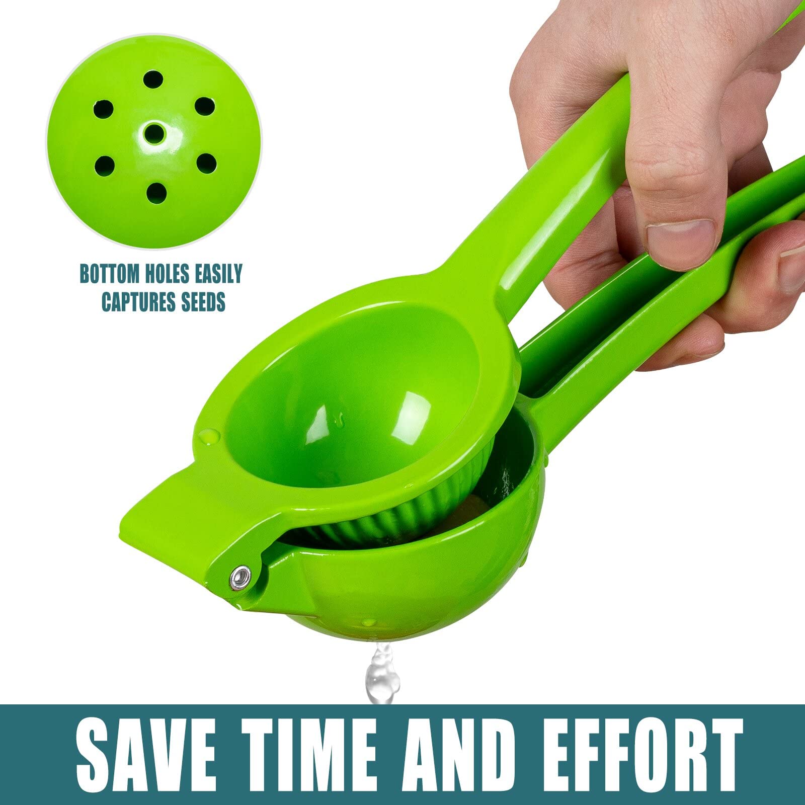 Manual Juicer Citrus Lemon Squeezer, Fruit Juicer Lime Press Metal