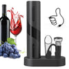 Electric Wine Bottle Opener 7-in-1 Wine Gift Set with Electric Vacuum Pump