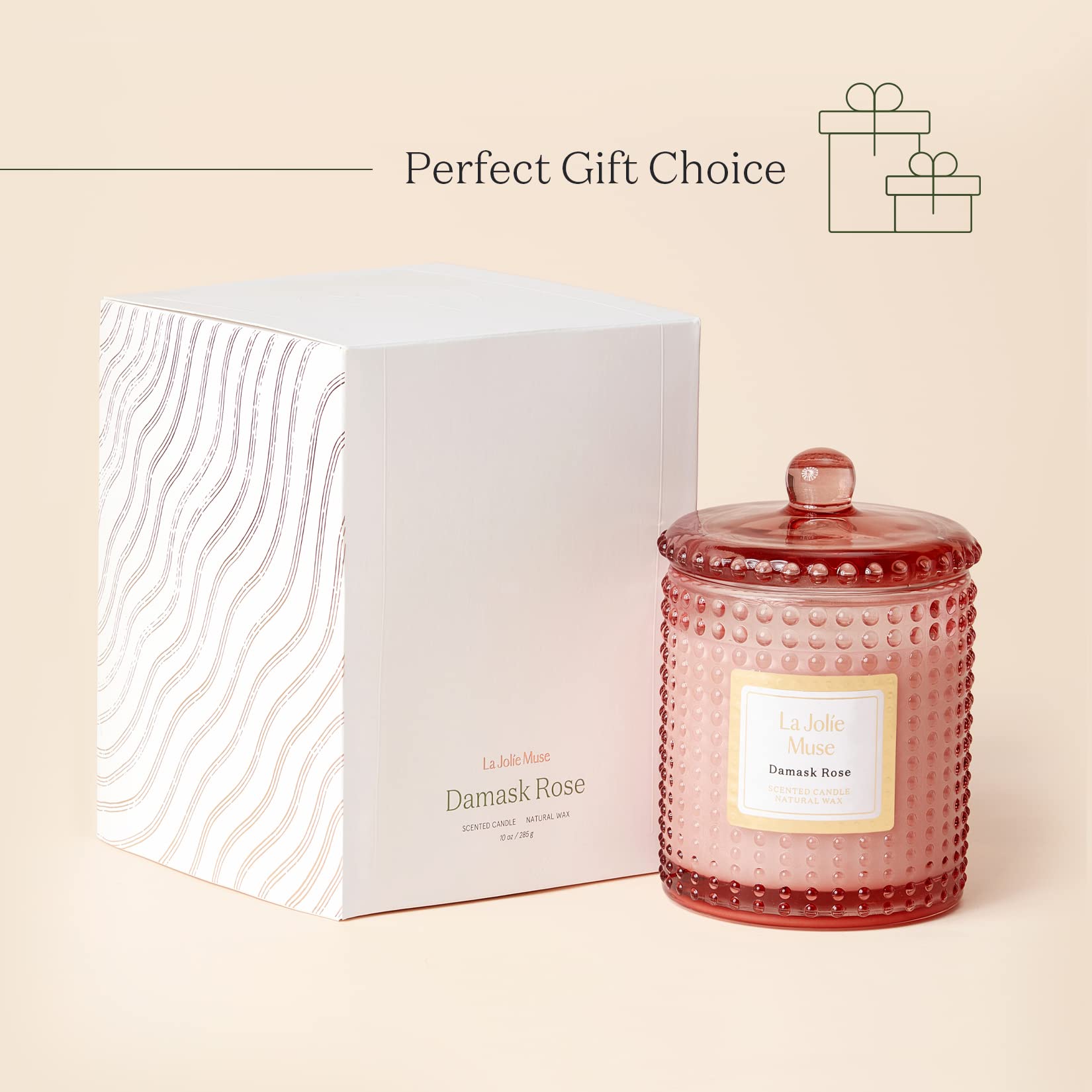 LA JOLIE MUSE Fall Candle | Sahara Amber Candles – Bergamot