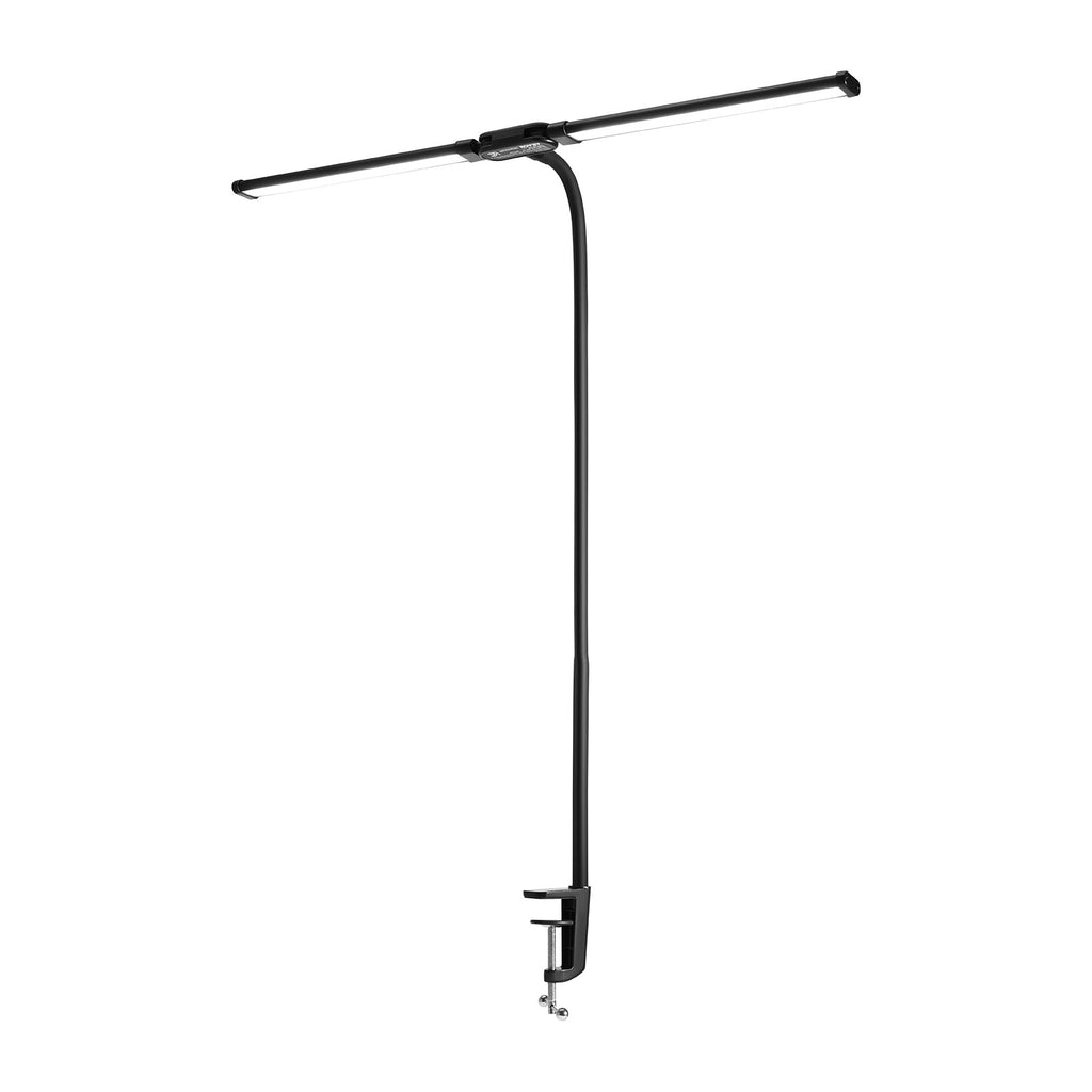 Double Head LED Clamp Desk Lamp – Adjustable Bright Lighting