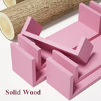 Floating Wood Wall Shelves for Bathroom, Kitchen & Decor