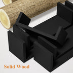Floating Wood Wall Shelves for Bathroom, Kitchen & Decor