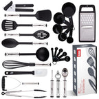 24-Piece Kitchen Utensils Set – Nylon & Stainless Steel