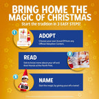 Elf on the Shelf Boy Scout Elf – Blue Eyes with Storybook