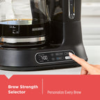DECKER 12-Cup Digital Coffee Maker for Perfect Brews