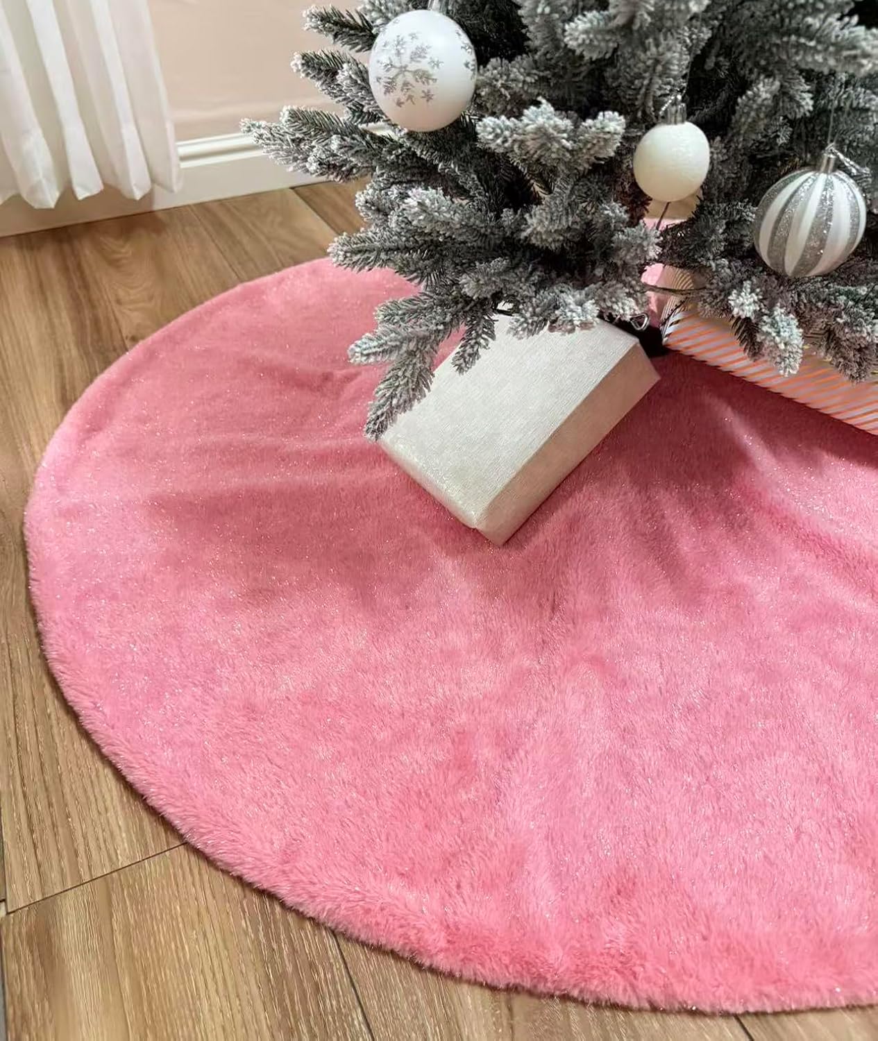 Shaggy Furry Christmas Gnome Plush Decoration