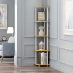 Furinno Turn-N-Tube 5 Tier Corner Display for Any Room