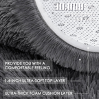 Soft Fluffy Shaggy Bedside Rugs for Comfort and Style