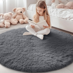 Soft Fluffy Shaggy Bedside Rugs for Comfort and Style