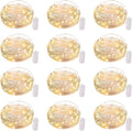 Brightown 12-Pack LED Fairy Lights – 7FT Battery-Operated