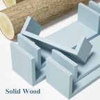 Floating Wood Wall Shelves for Bathroom, Kitchen & Decor