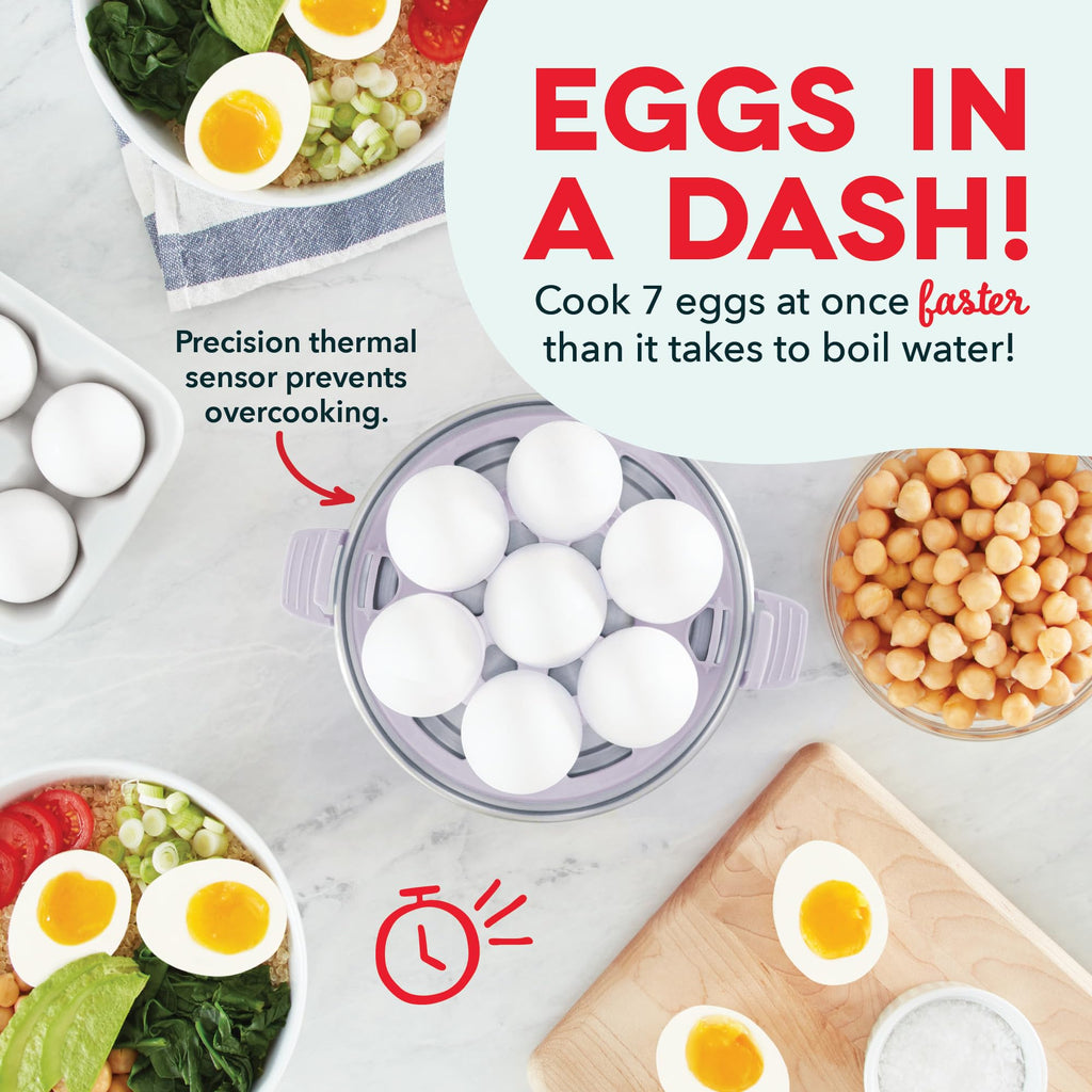 Dash Rapid Egg Cooker – 7-Egg Capacity, Electric