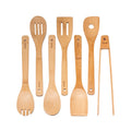 Wooden Spoons for Cooking – 7 Pack Bamboo Utensil Set