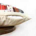 Nordic Pine Christmas Tree Throw Pillow – Rustic Farmhouse Decor