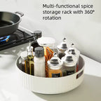 360° Rotatable Kitchen & Bathroom Storage Organizer Box