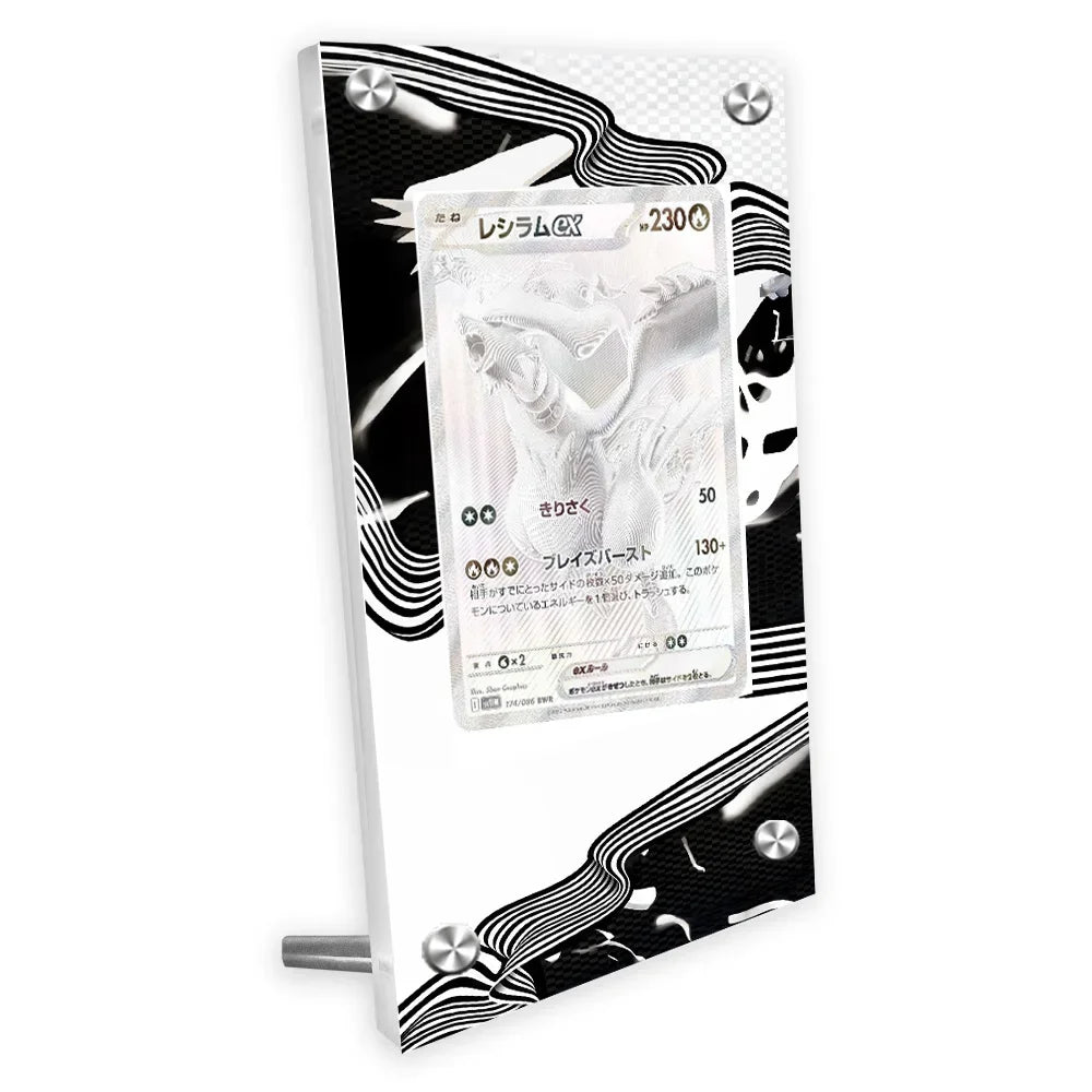 Pokemon Self-Made Acrylic Cartoon Anime Peripheral Articuno Mewtwo Charizard Gengar Wobbuffet Psyduck Kingdra Card Display Stand