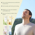 Herbal Aromatherapy Inhaler Diffuser Pen for Relaxation and Calm Breathing