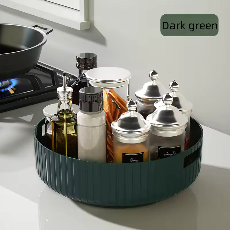 360° Rotatable Kitchen & Bathroom Storage Organizer Box