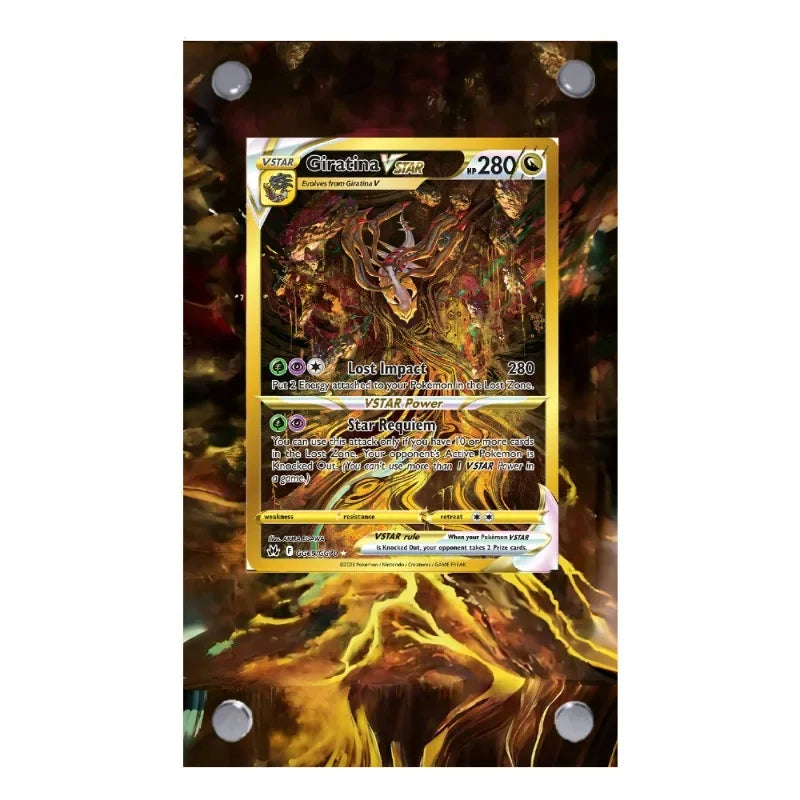 Pokemon Self-Made Acrylic Cartoon Anime Peripheral Articuno Mewtwo Charizard Gengar Wobbuffet Psyduck Kingdra Card Display Stand