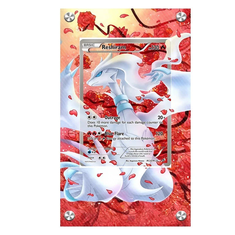 Pokemon Self-Made Acrylic Cartoon Anime Peripheral Articuno Mewtwo Charizard Gengar Wobbuffet Psyduck Kingdra Card Display Stand